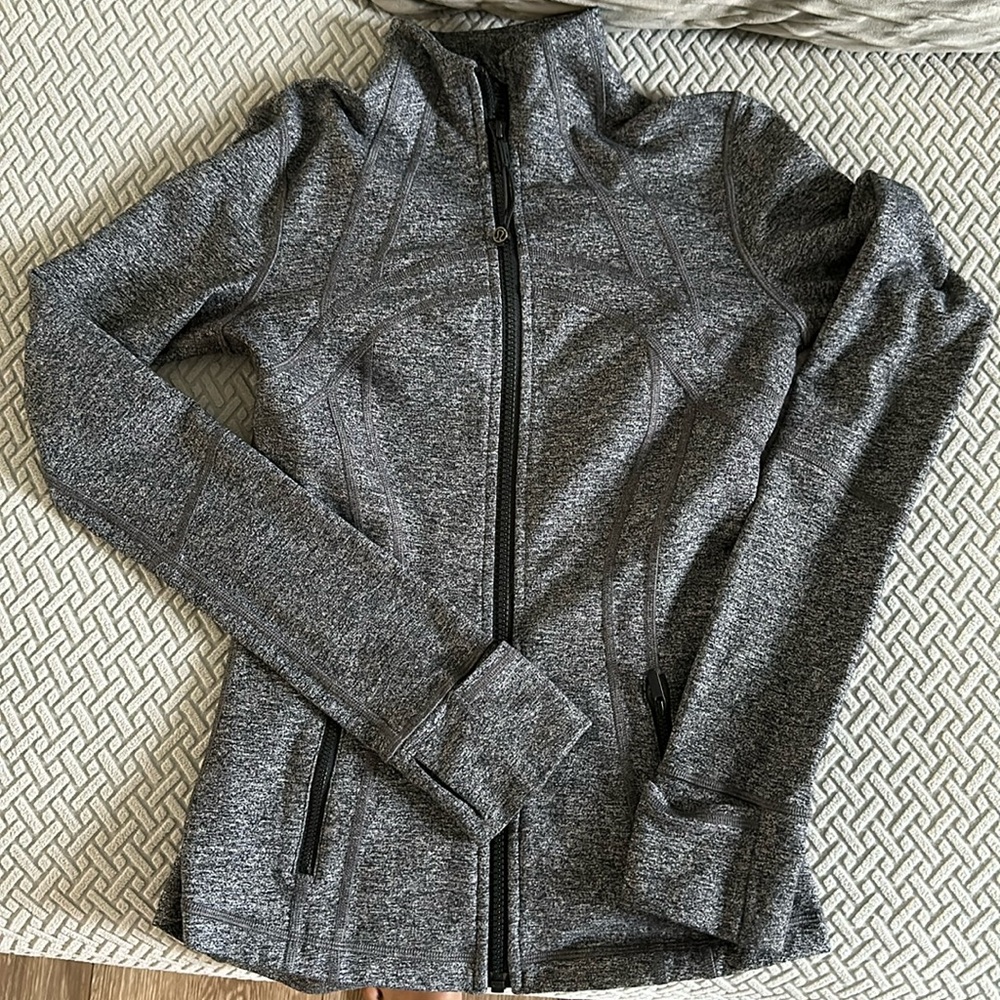 Lululemon grey jacket XS